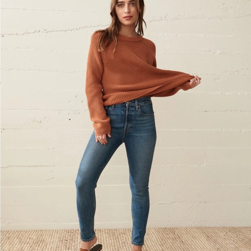 Jenni Kayne | Re Done High Rise Ankle Crop jeans